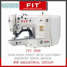 High Speed Direct Drive Electronic Bartacking Sewing Machine